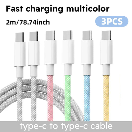 Jogrytece Nylon Braided Fast Charge Cable