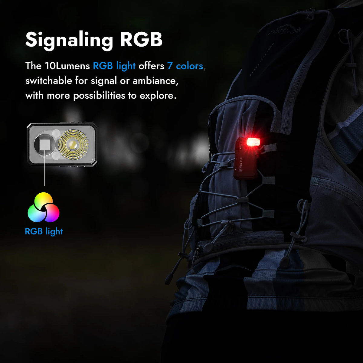 Wuben G5 Rechargeable Magnetic EDC Flashlight