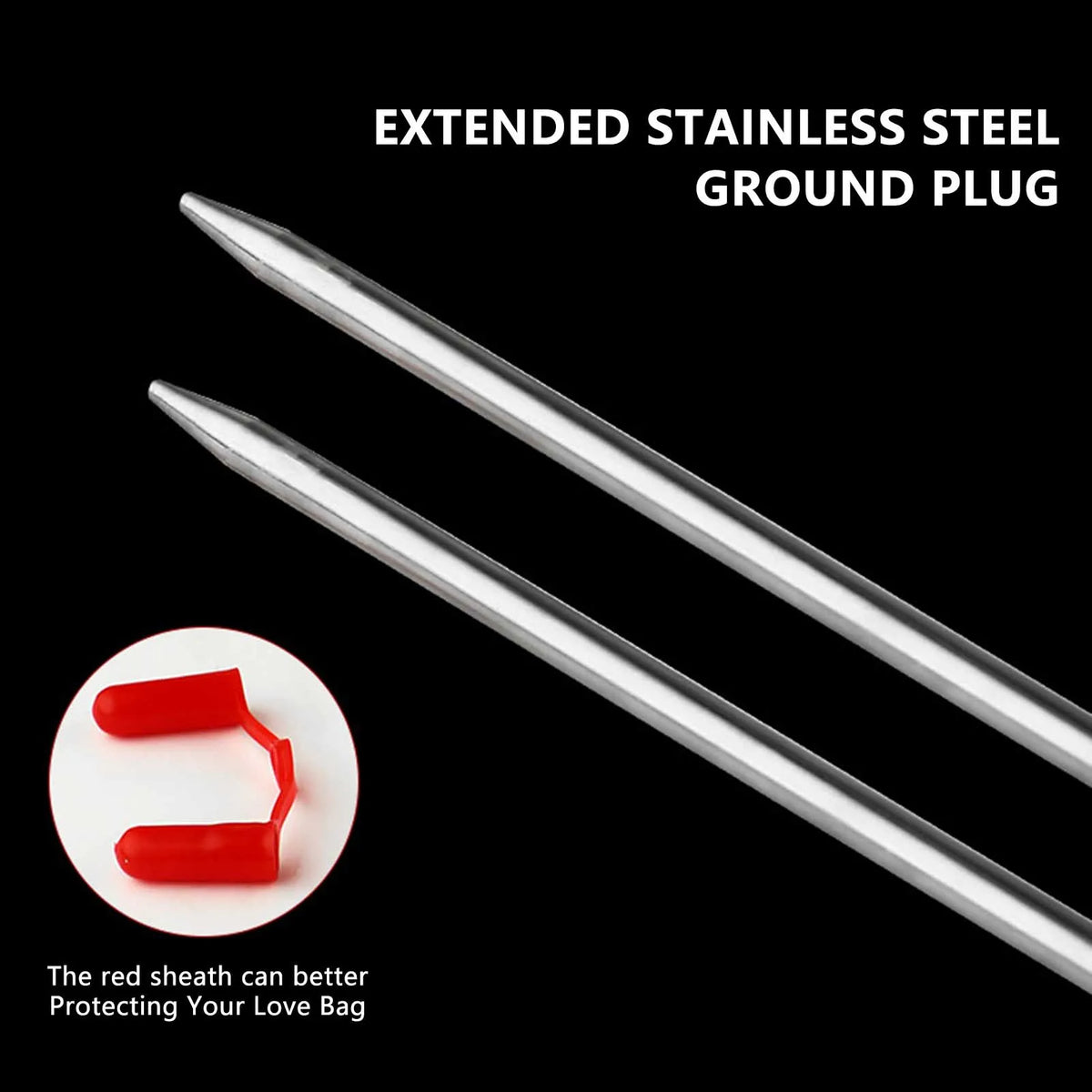 Stainless Steel Fishing Rod Holder Ground Spike