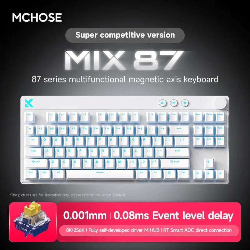 Mchose Mix87 Wired Hot Swap Gaming Keyboard