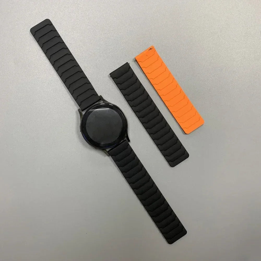 Eelhoe Silicone Magnetic Watch Strap For Amazfit Bip And Gtr