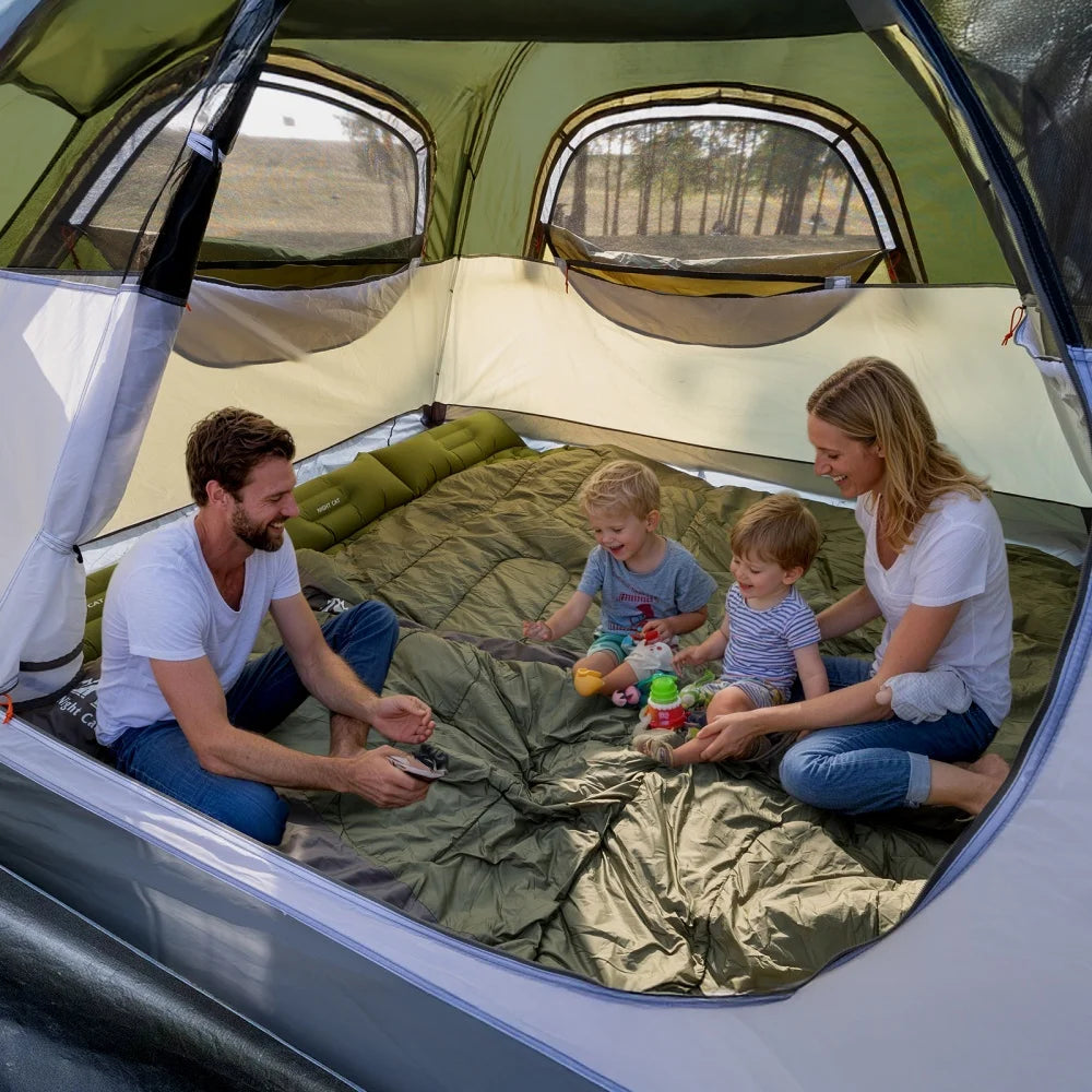 Night Cat Double Layer Automatic Waterproof Camping Tent