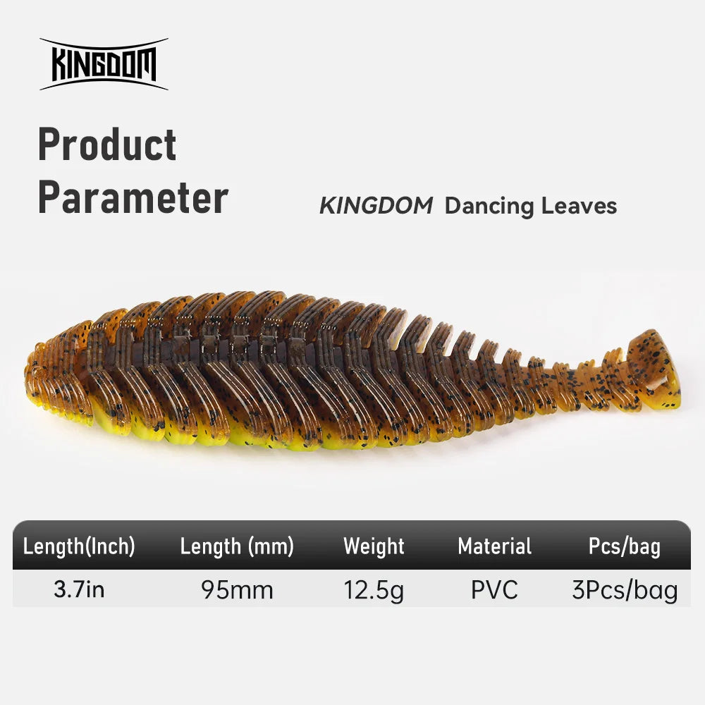 Kingdom Soft Shad Swimbait For Pike Bass Fishing