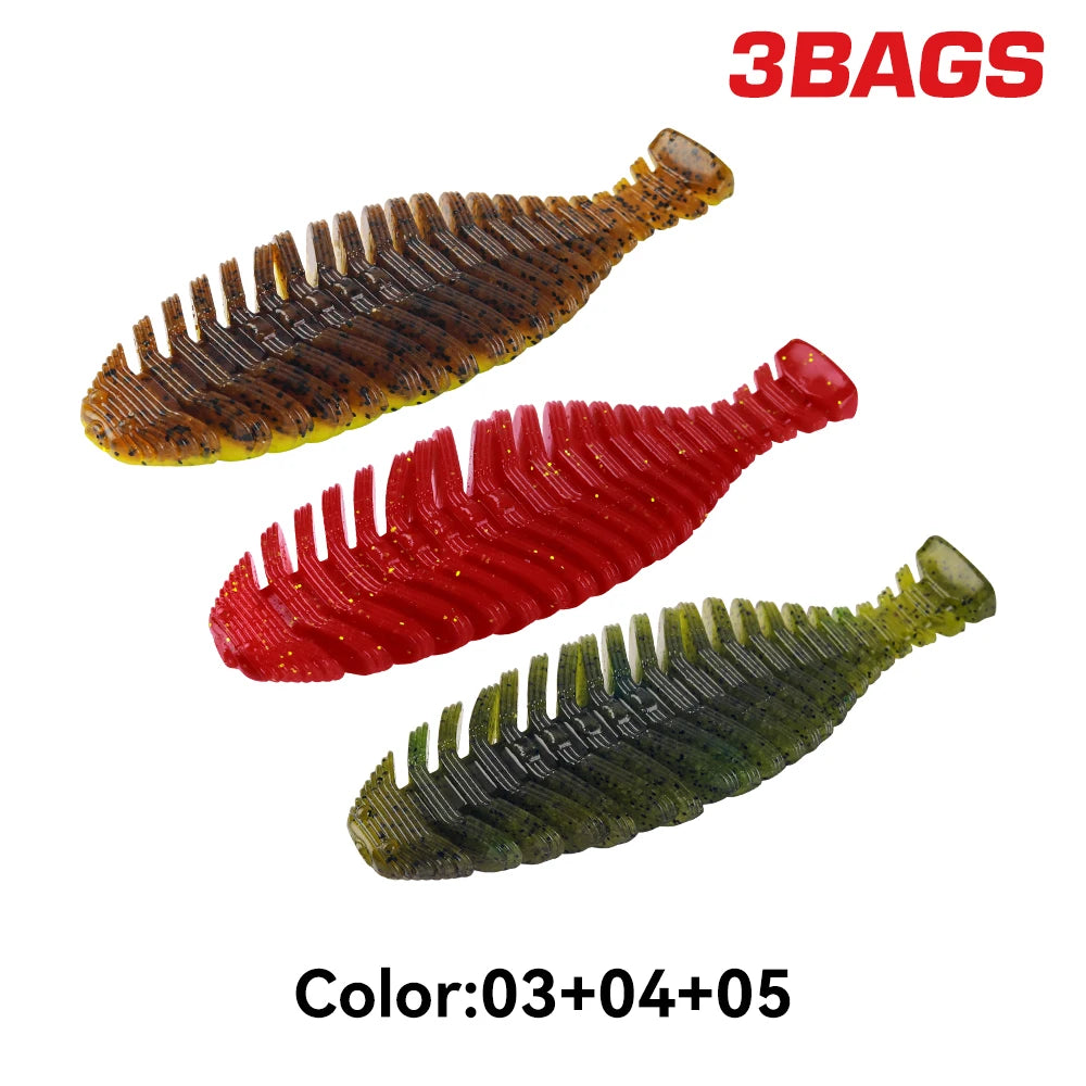 Kingdom Soft Shad Swimbait For Pike Bass Fishing