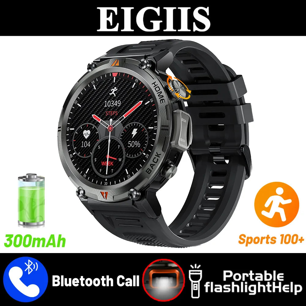 EIGIIS KE3 Bluetooth Smartwatch With Heart Rate Monitor