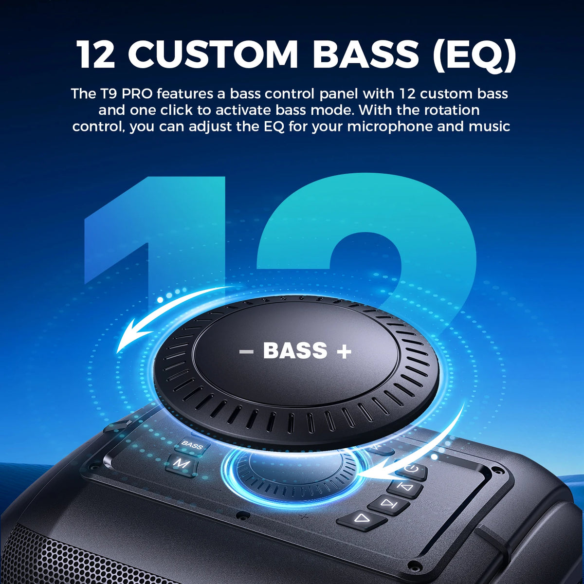 W-King Portable Bluetooth Speaker With Powerful Bass
