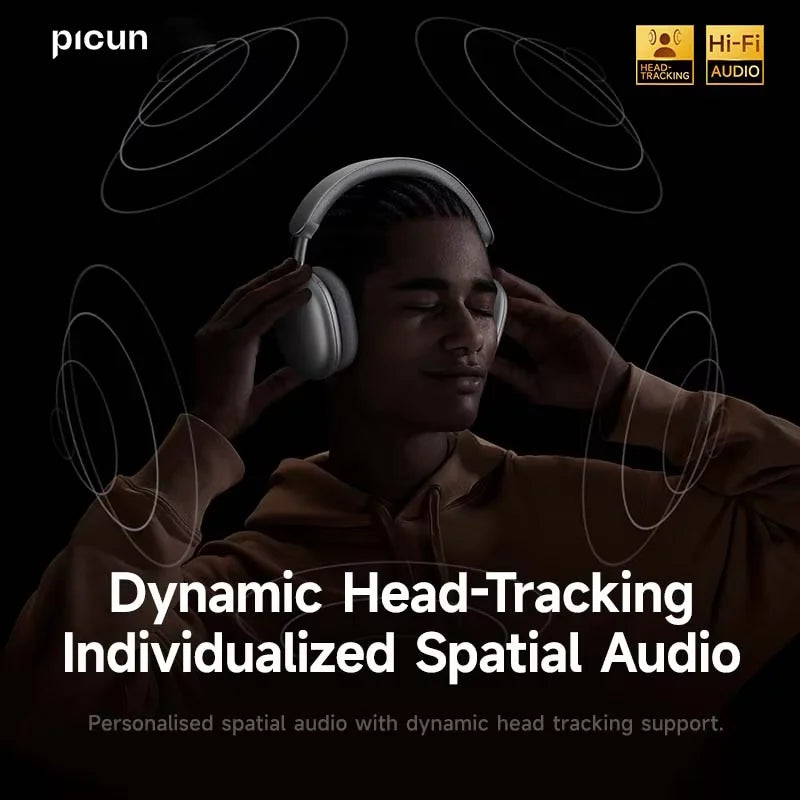 Picun F8 Pro Active Noise Canceling Wireless Headphones