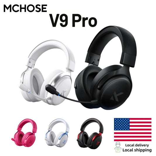 Mchose V9 Pro Wireless Gaming Headset 7.1 Surround Sound
