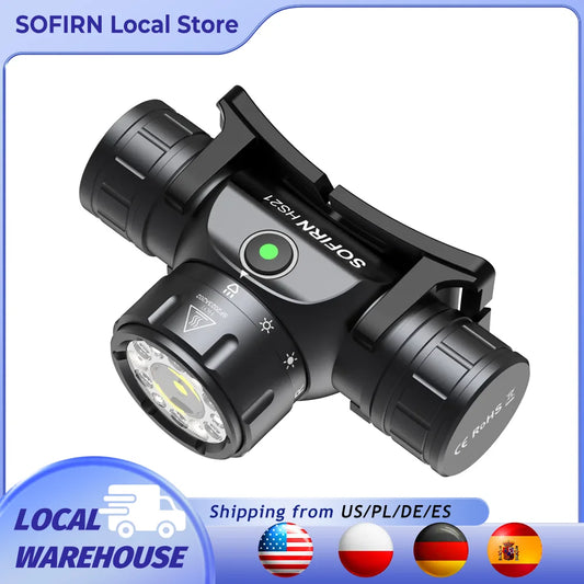 Sofirn HS21 2000lm Rechargeable LED Headlamp
