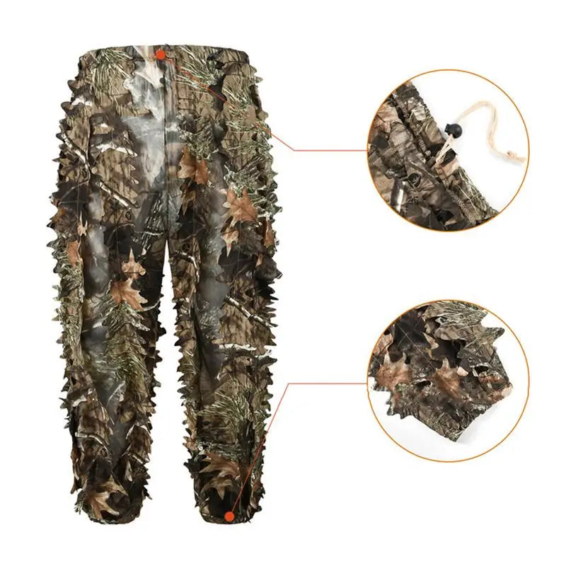 Premium 3D Ghillie Camouflage Hunting Suit