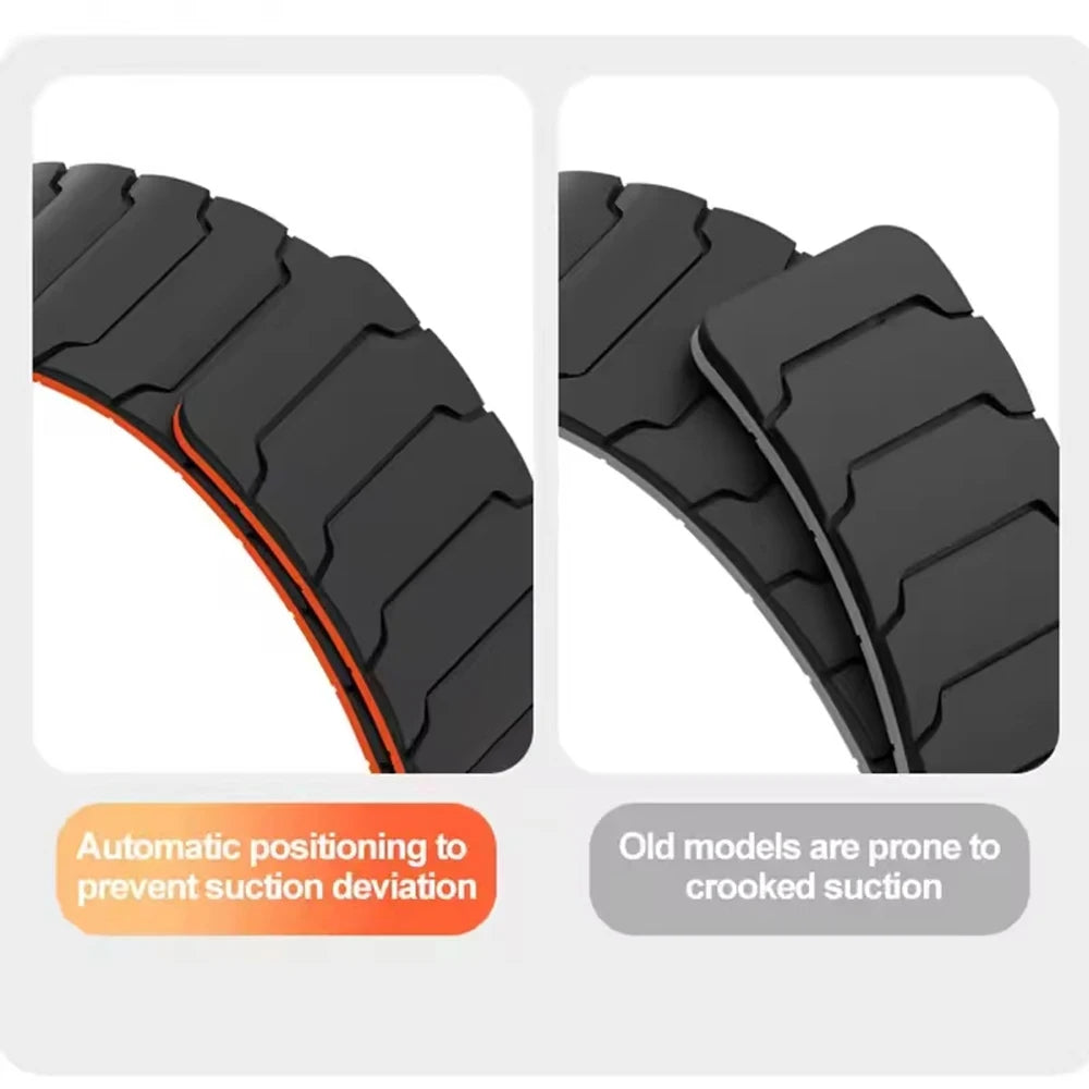 Eelhoe Silicone Magnetic Watch Strap For Amazfit Bip And Gtr