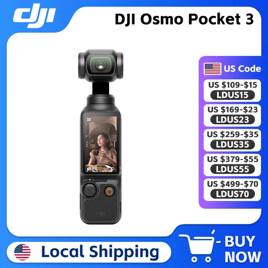 DJI Osmo Pocket 3 Vlogging Camera With 4K Video