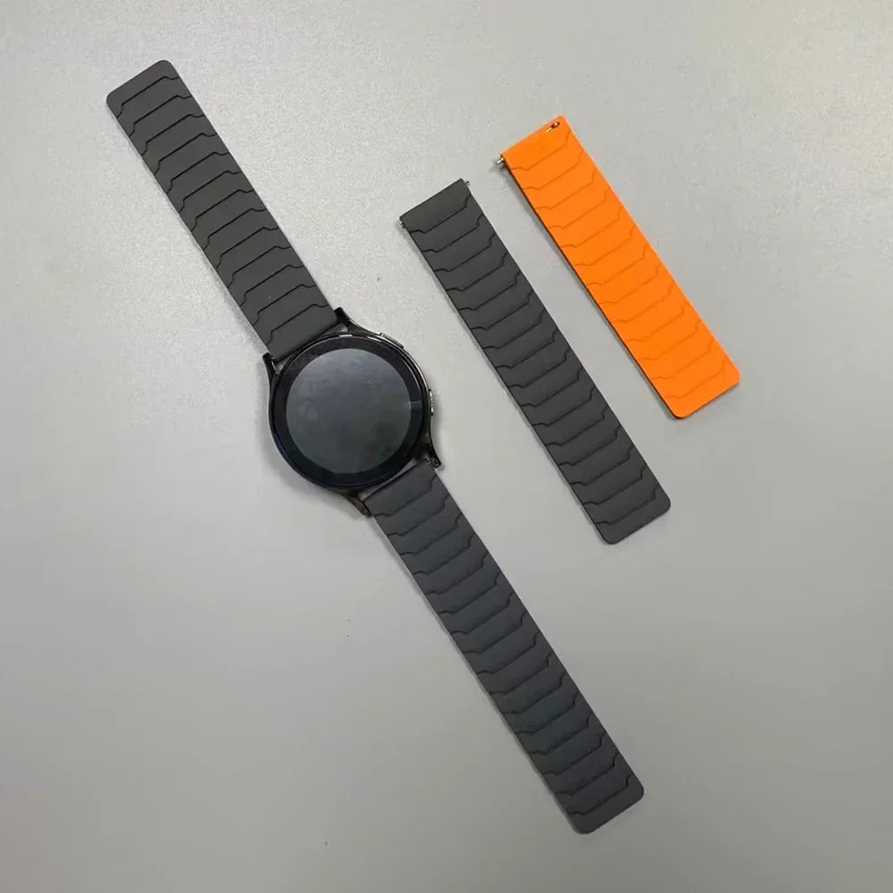 Eelhoe Silicone Magnetic Watch Strap For Amazfit Bip And Gtr