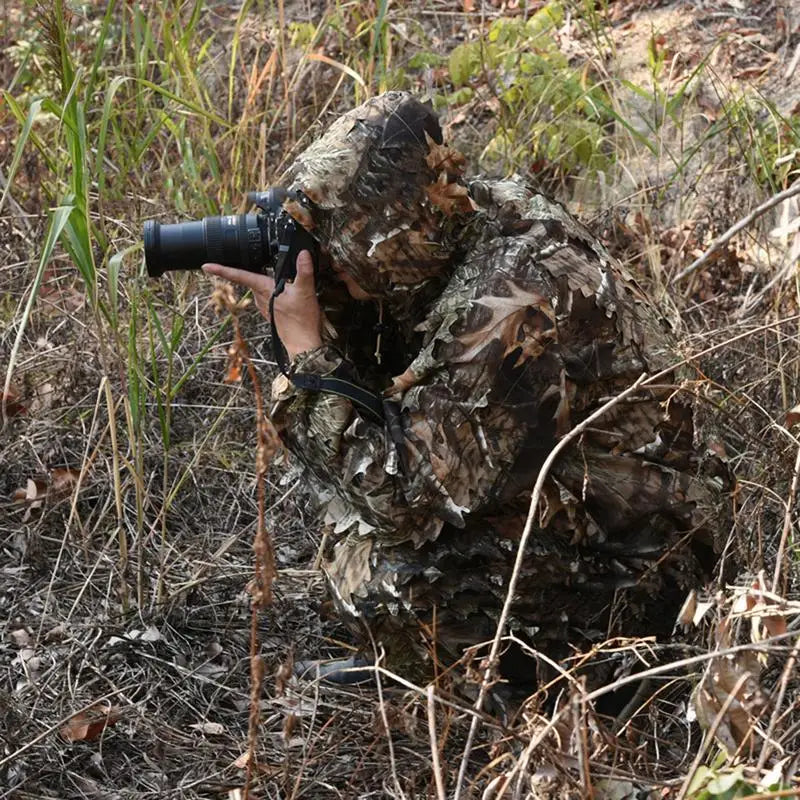 Premium 3D Ghillie Camouflage Hunting Suit
