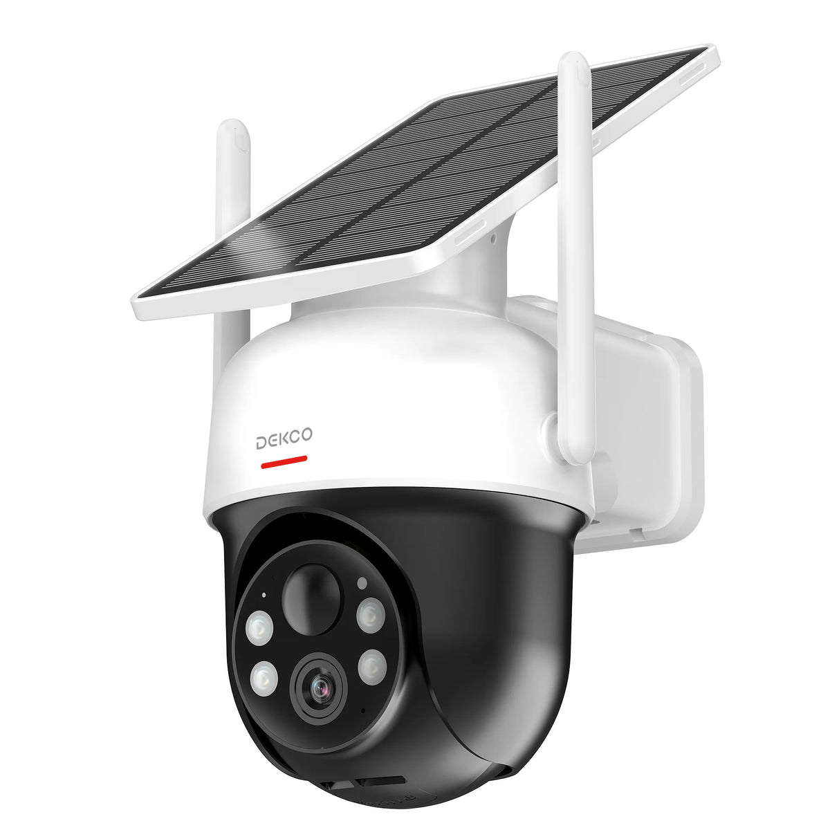 Dekco 3MP Solar WiFi Security Camera PTZ