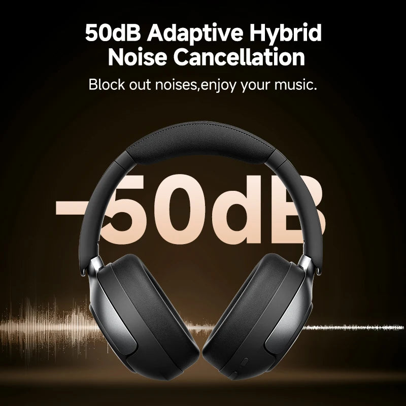 QCY H3 Pro Wireless Headphones With 55H Playtime