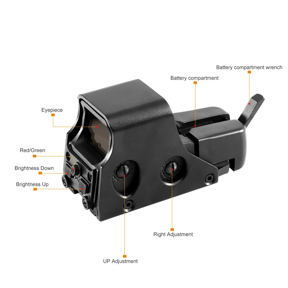 Bestsight Holographic Red Green Dot Reflex Sight