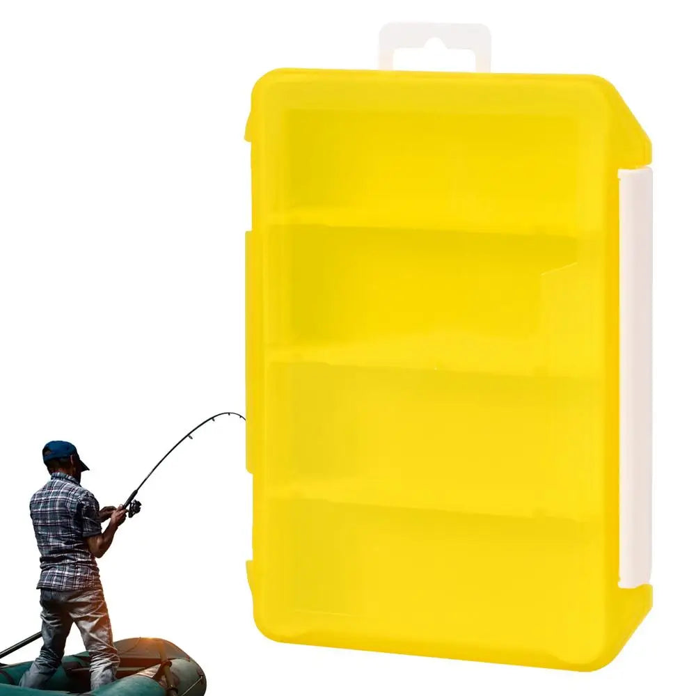 Fishing Tackle Box With Removable Visible Trays