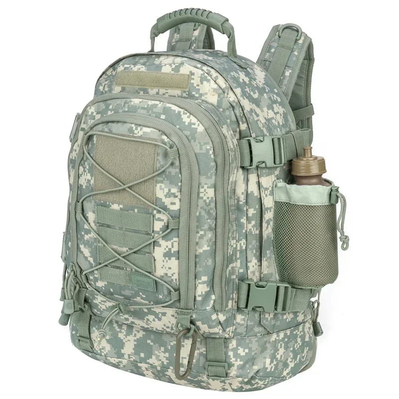 LQARMY 60L Military Tactical Backpack For Hiking