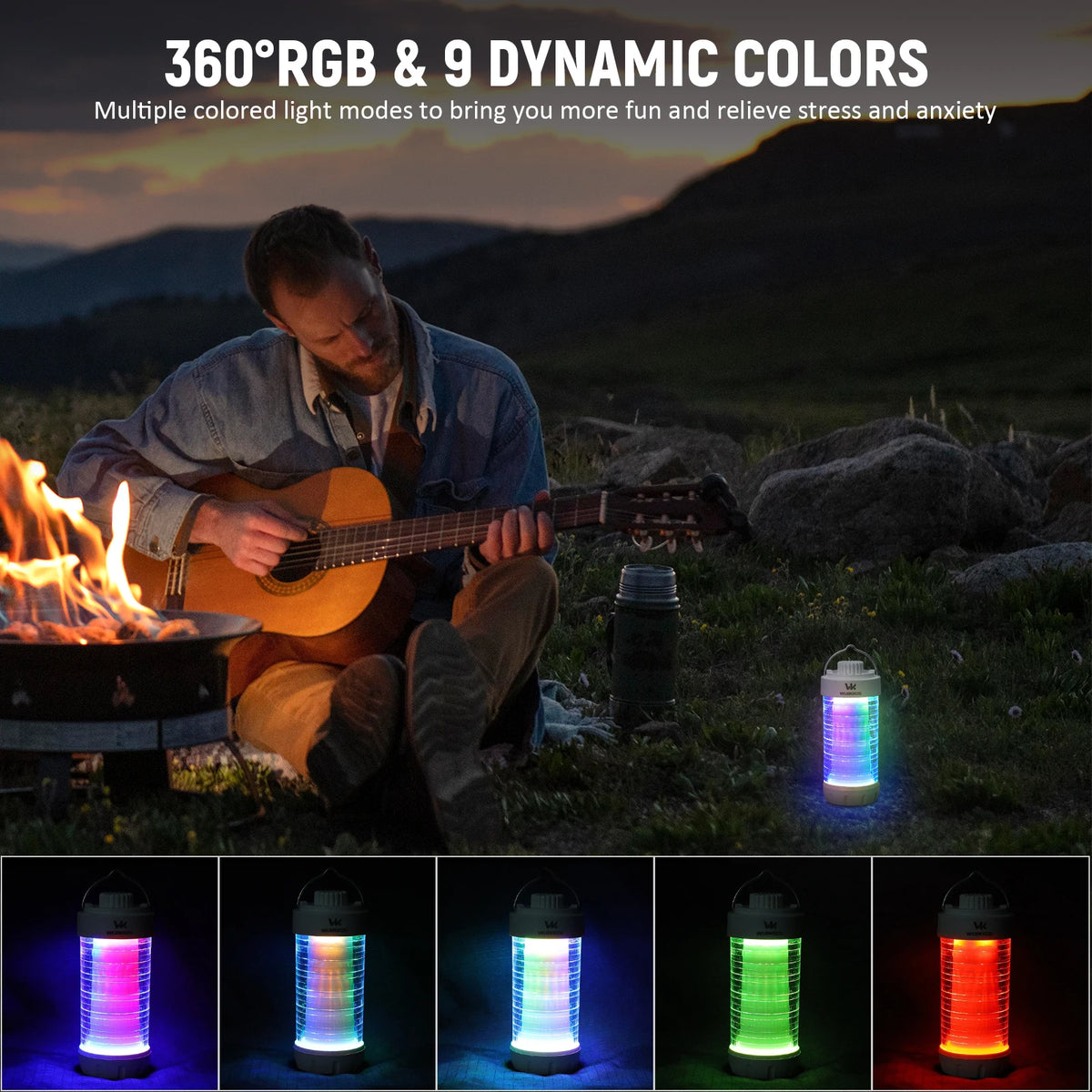 Wurkkos CL01 Rechargeable LED Camping Lantern With Power Bank