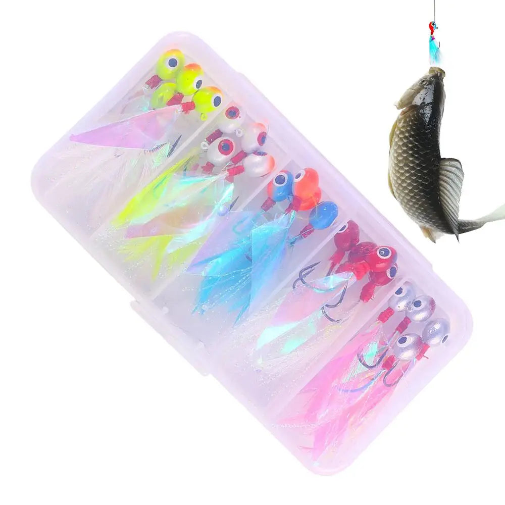 Trout And Bass Fishing Jig Head Hooks