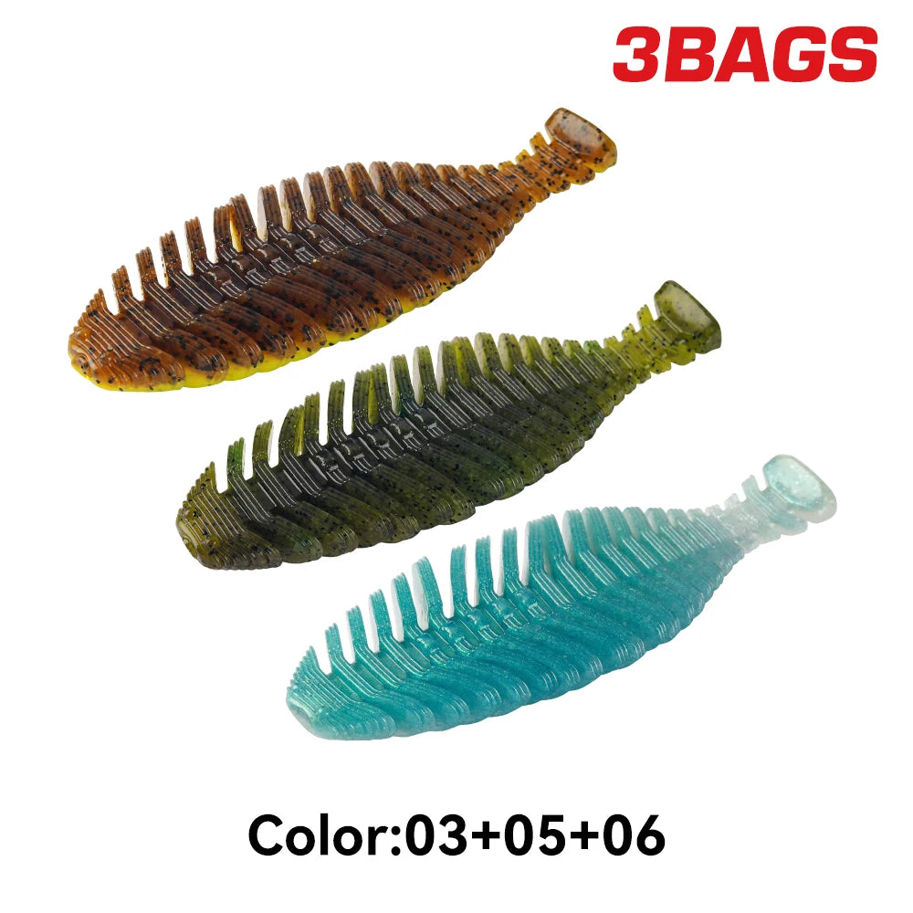 Kingdom Soft Shad Swimbait For Pike Bass Fishing