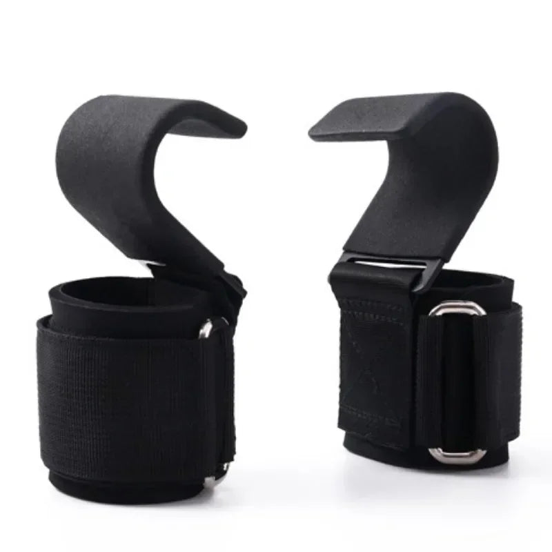 MIHJUSFDH Weight Lifting Hooks For Deadlift And Pull Up Training