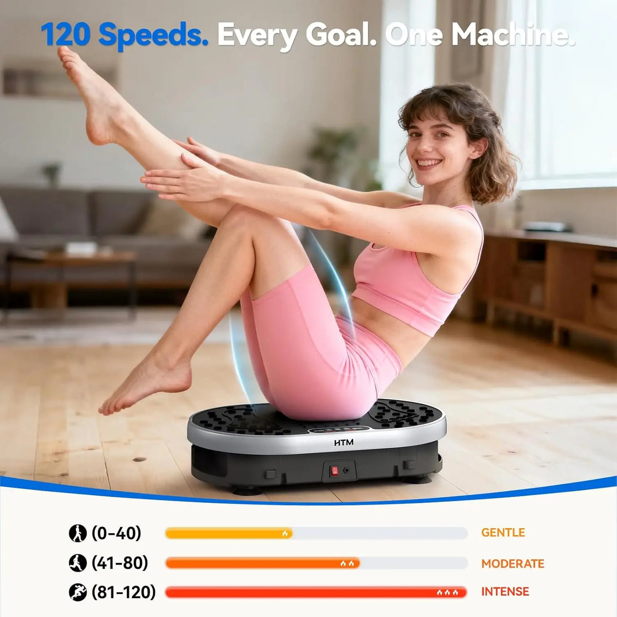 HTM Vibration Plate Exercise Machine
