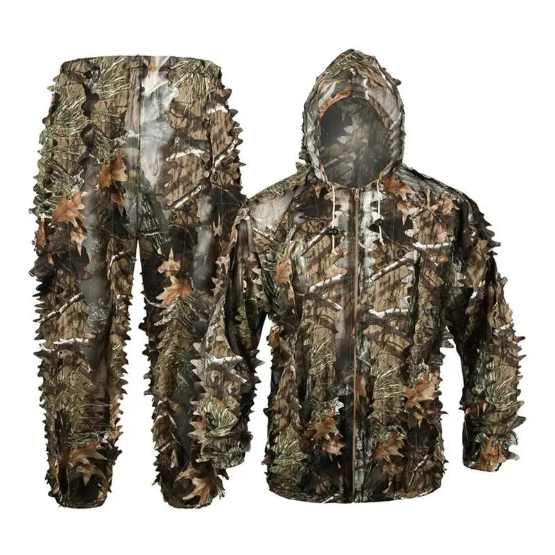 Premium 3D Ghillie Camouflage Hunting Suit