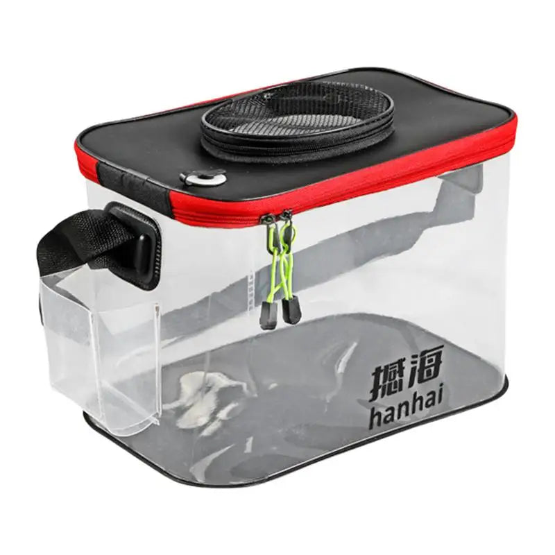 Foldable Breathable Transparent Bait Bucket