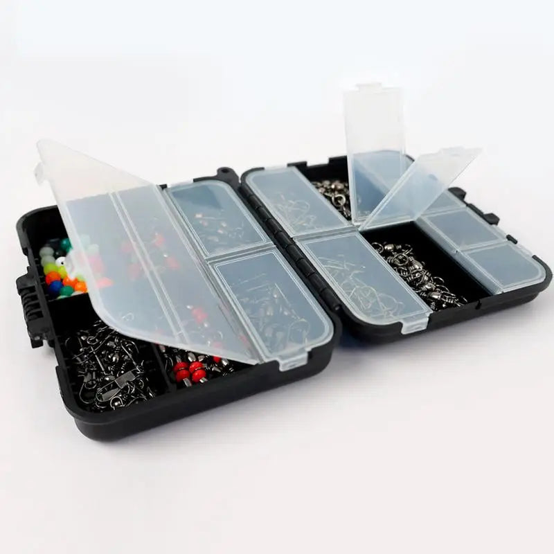 Portable Fishing Tackle Kit Box for Bass Crappie and More
