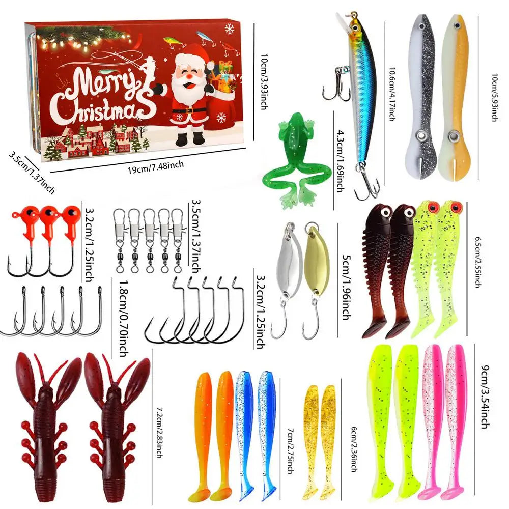Fishing Advent Calendar With Lures