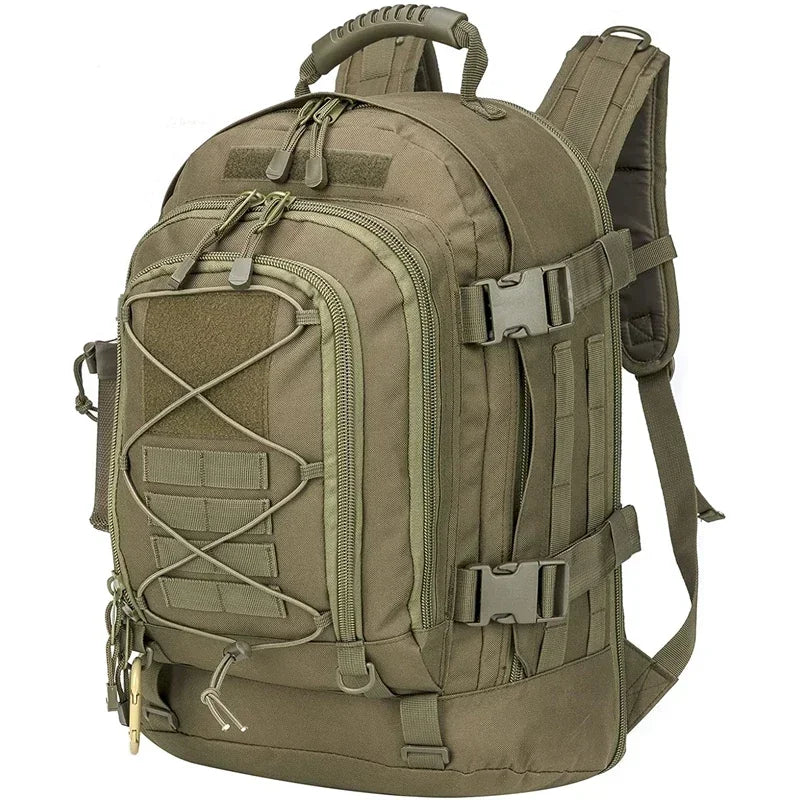 LQARMY 60L Military Tactical Backpack For Hiking