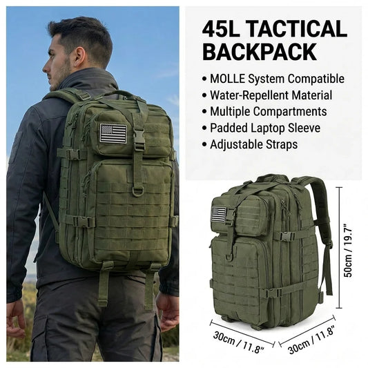 Refire Gear Tactical Hiking Backpack For Outdoor Adventure