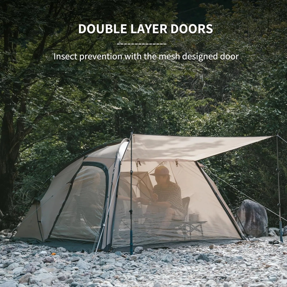 Naturehike Massif 2 Person Hot Tent With Stove Jack