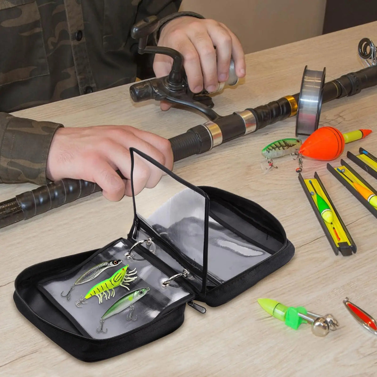 Multifunctional Fishing Tackle Storage Bag