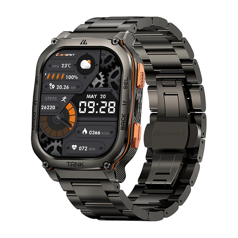 Kospet Tank M3 Ultra Gps Smartwatch Amoled Display