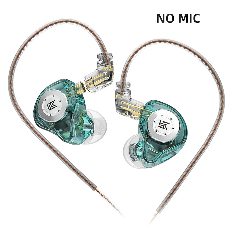 KZ EDX Pro Dual Dynamic IEM Earphones with Detachable Cable