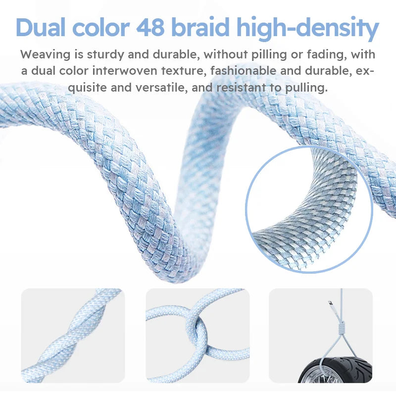 Jogrytece Nylon Braided Fast Charge Cable
