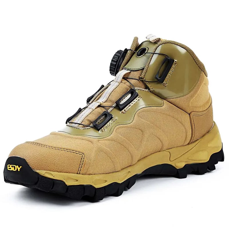 Kolinlov Men Waterproof Outdoor Hiking Boots