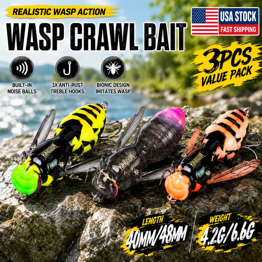 Kingdom Floating Wasp Bait Artificial Fishing Lure