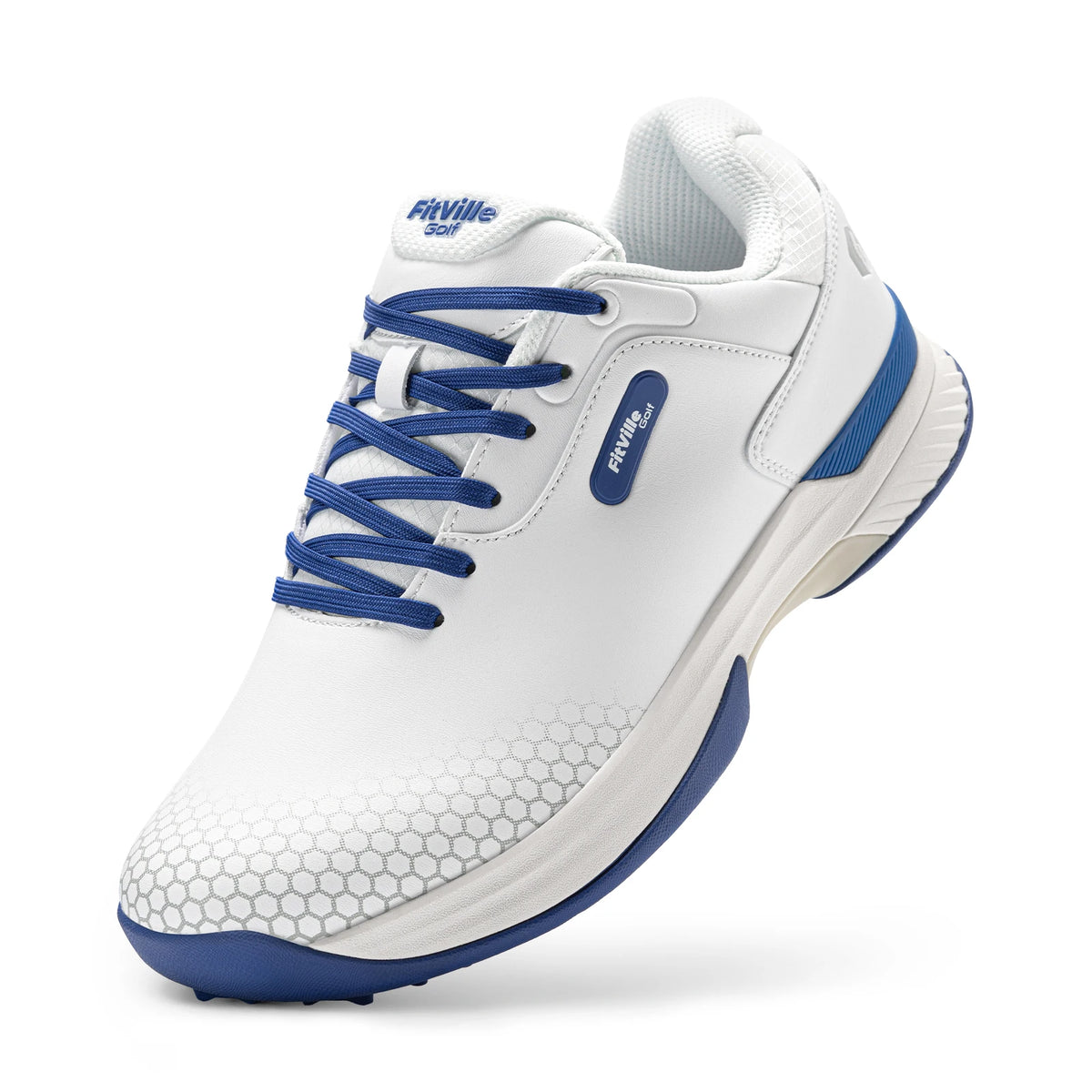 FitVille Men's Comfortable Non Slip Golf Shoes