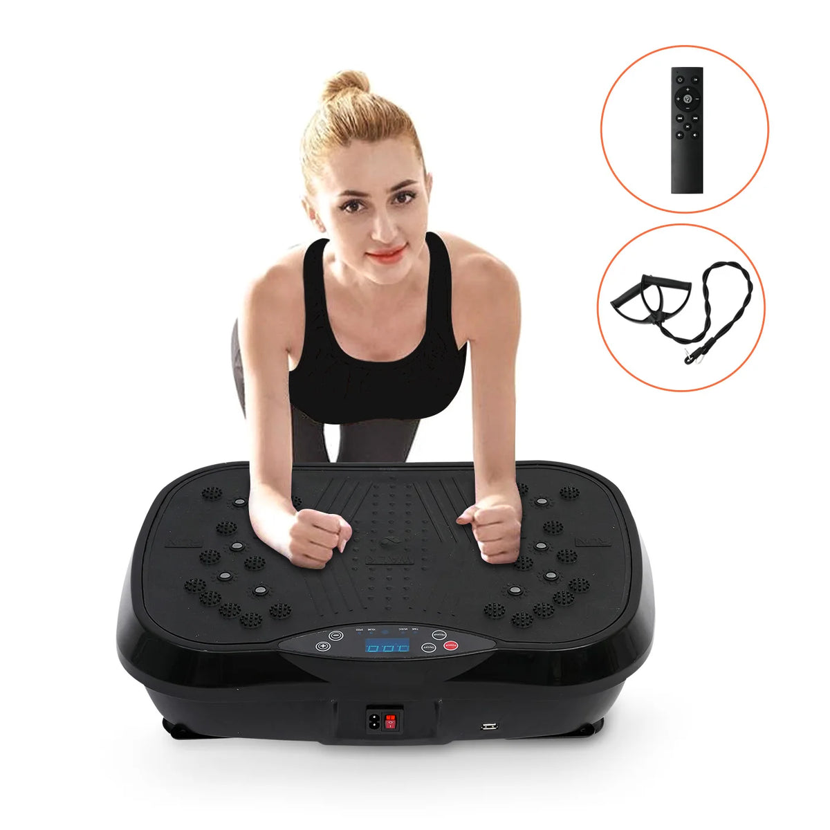 Portable Vibration Plate Exercise Machine For Home