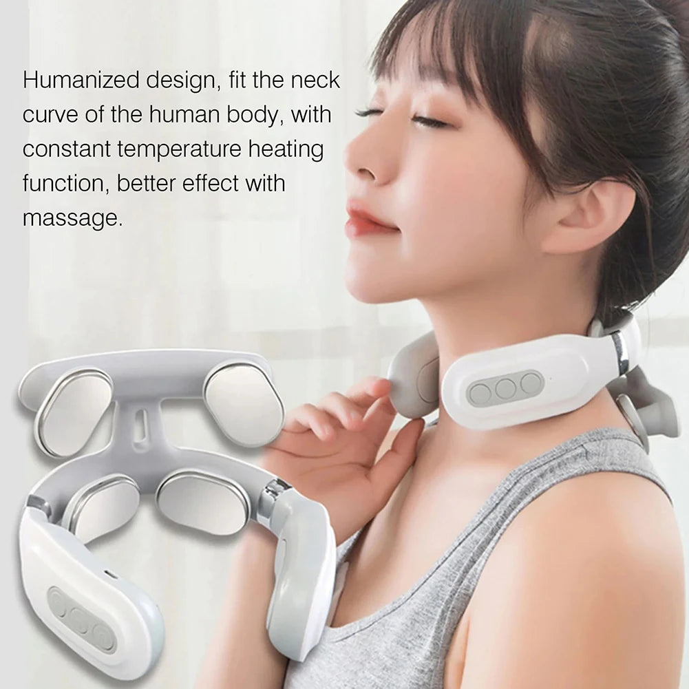 Electric Portable Vibration Back Massager With USB