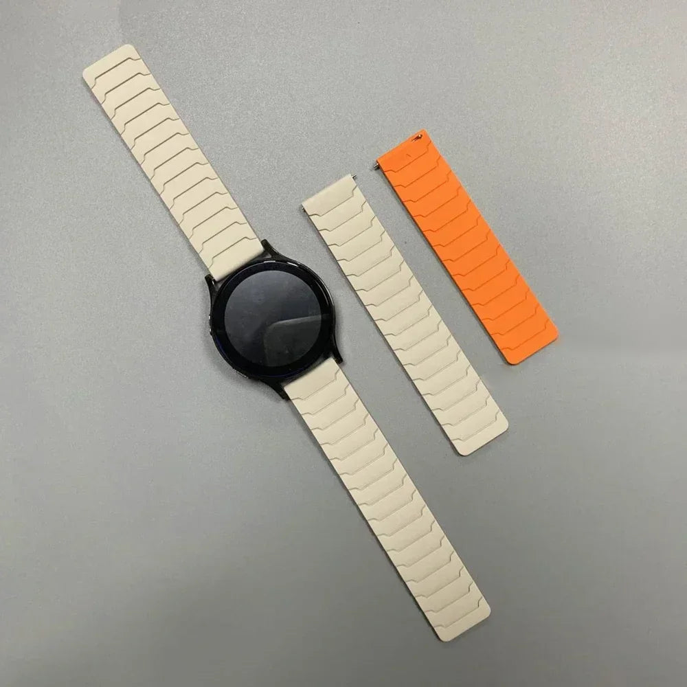 Eelhoe Silicone Magnetic Watch Strap For Amazfit Bip And Gtr