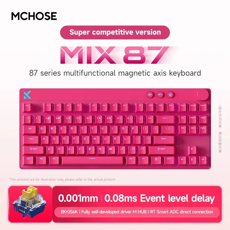 Mchose Mix87 Wired Hot Swap Gaming Keyboard