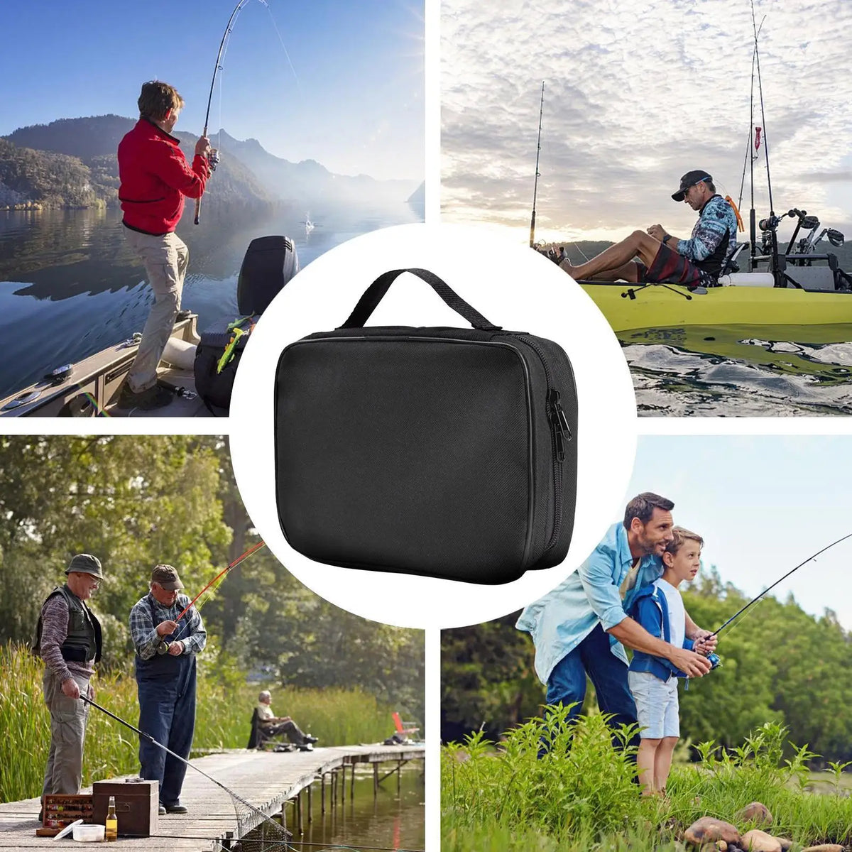 Multifunctional Fishing Tackle Storage Bag