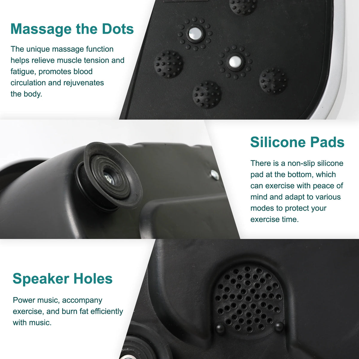 Portable Vibration Plate Exercise Machine For Home