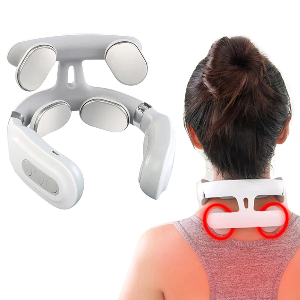Electric Portable Vibration Back Massager With USB
