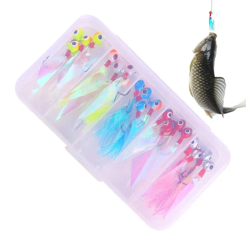 Trout And Bass Fishing Jig Head Hooks